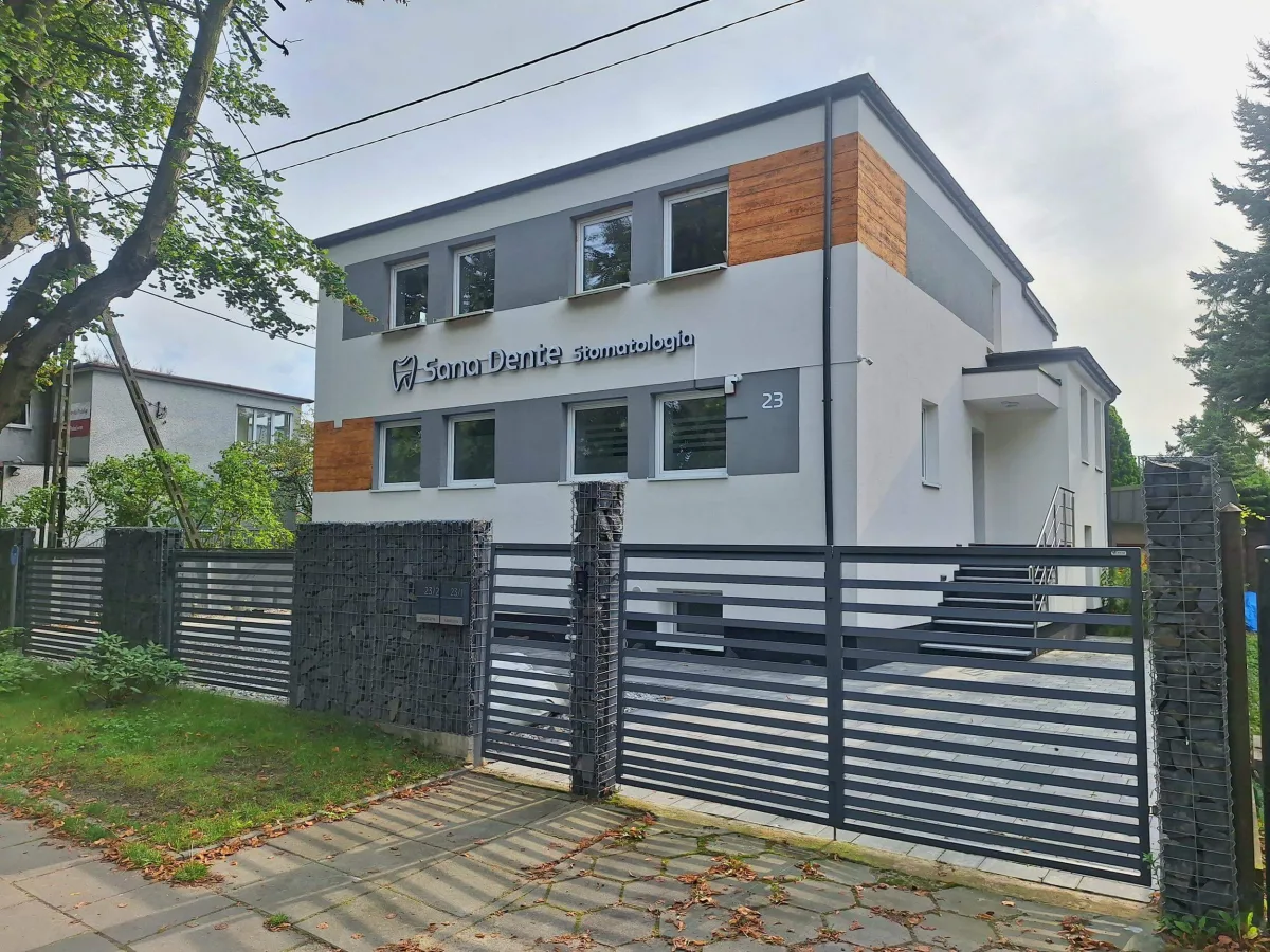 Wnętrze gabinetu Sana Dente w Gdańsku Jelitkowie