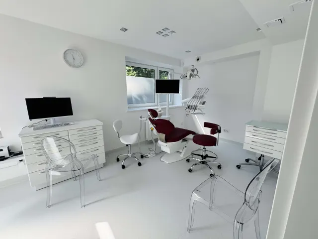 Wnętrze gabinetu Sana Dente w Gdańsku Jelitkowie