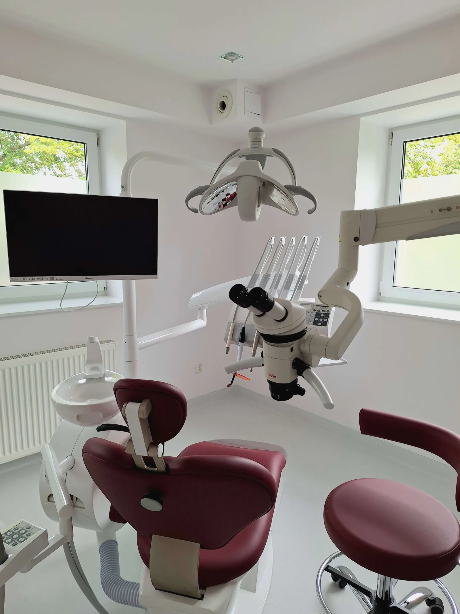 Wnętrze kliniki Sana Dente w Gdańsku Jelitkowie